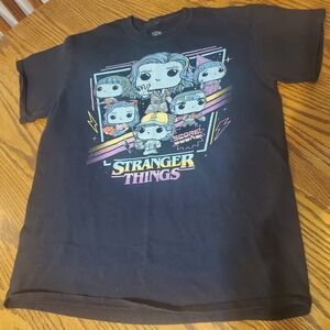 Funko Black Stranger Things Kids Tee